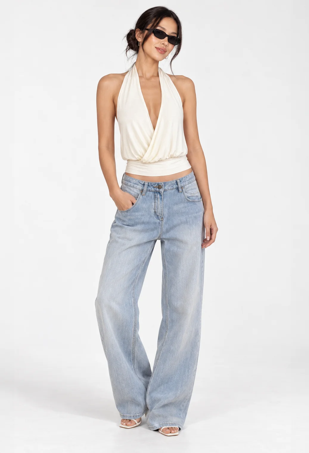 Nyla Wrap Top